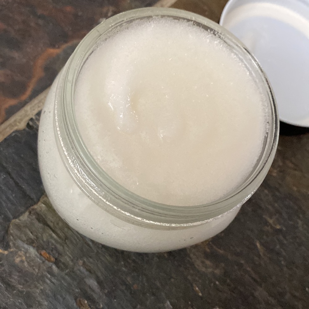 Body Buffing Sugar Scrub Gladiator scent hand crafted small batch made natural